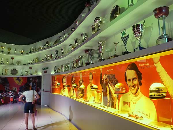 The Ferrai museum, Maranello