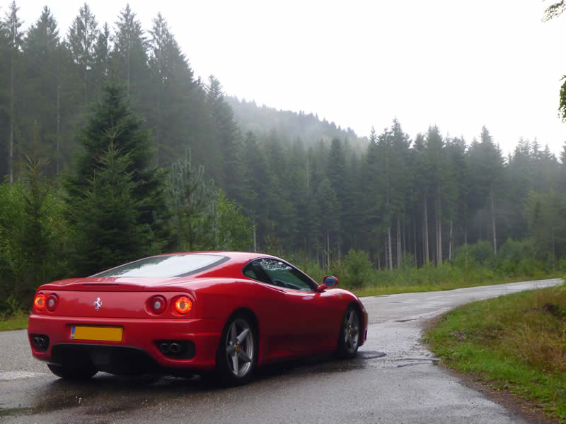 Ferrari in Vosges