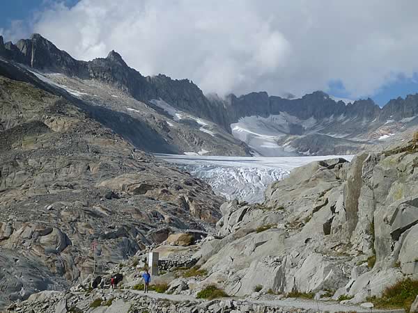 The Rhone Glacier, Furka Pass