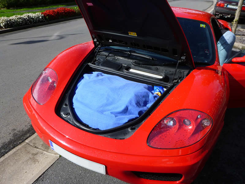 Packing a Ferrari